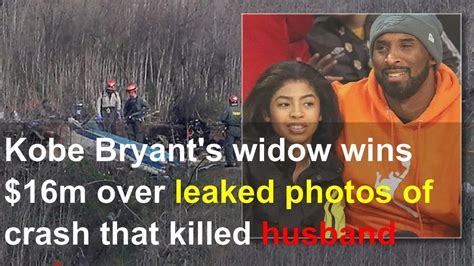 bryant leaked photos|Kobe Bryants widow wins $16m over leaked photos of。